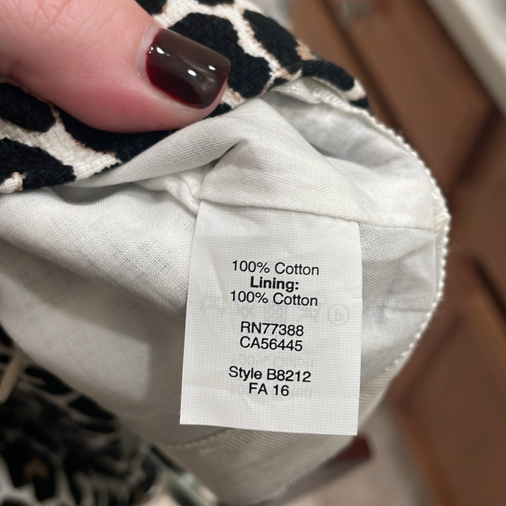 J. Crew Factory Leopard Mini Pencil Skirt - Picture 7 of 9